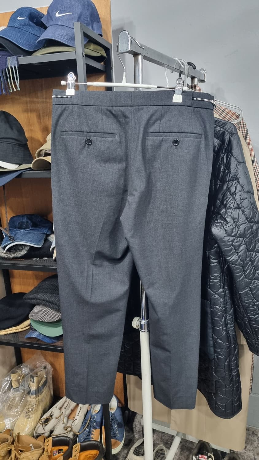 solid homme) 허리지퍼조절 정장바지 32적당 상태매우좋음 상품이미지3