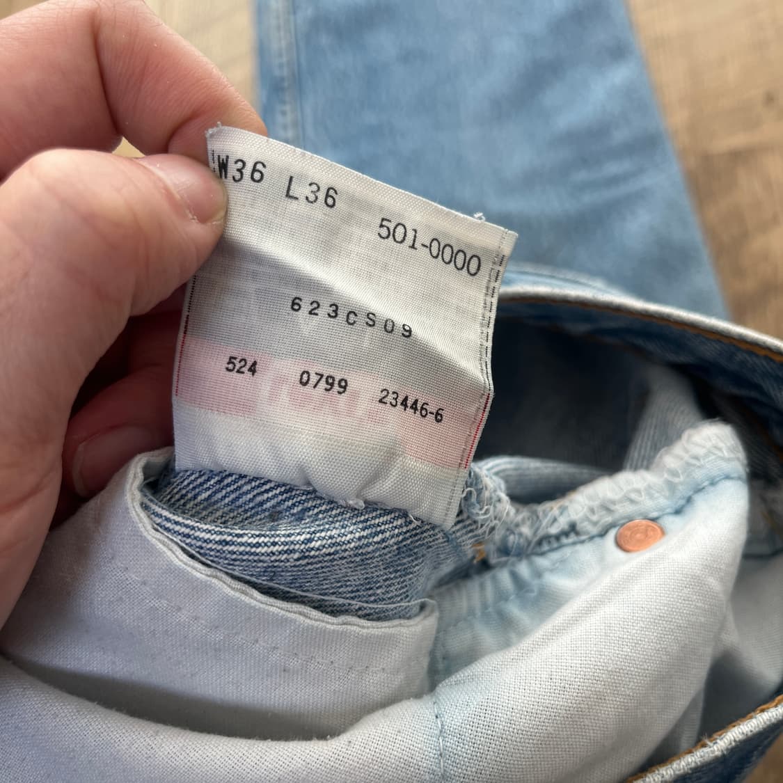 90s USA 리바이스501xx [34] 상품이미지10
