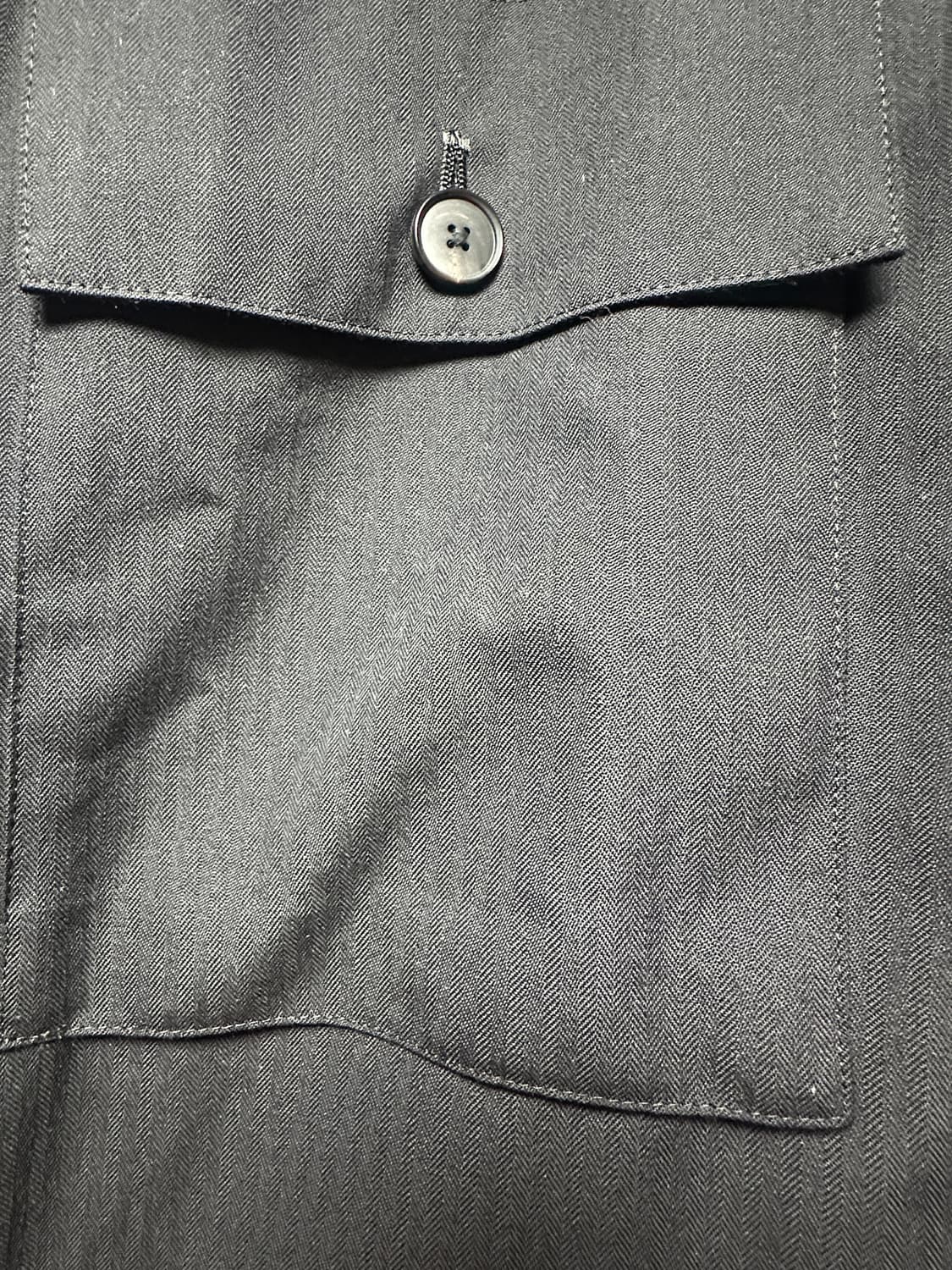 오라리 25ss 헤링본 셔츠 자켓 상품이미지2