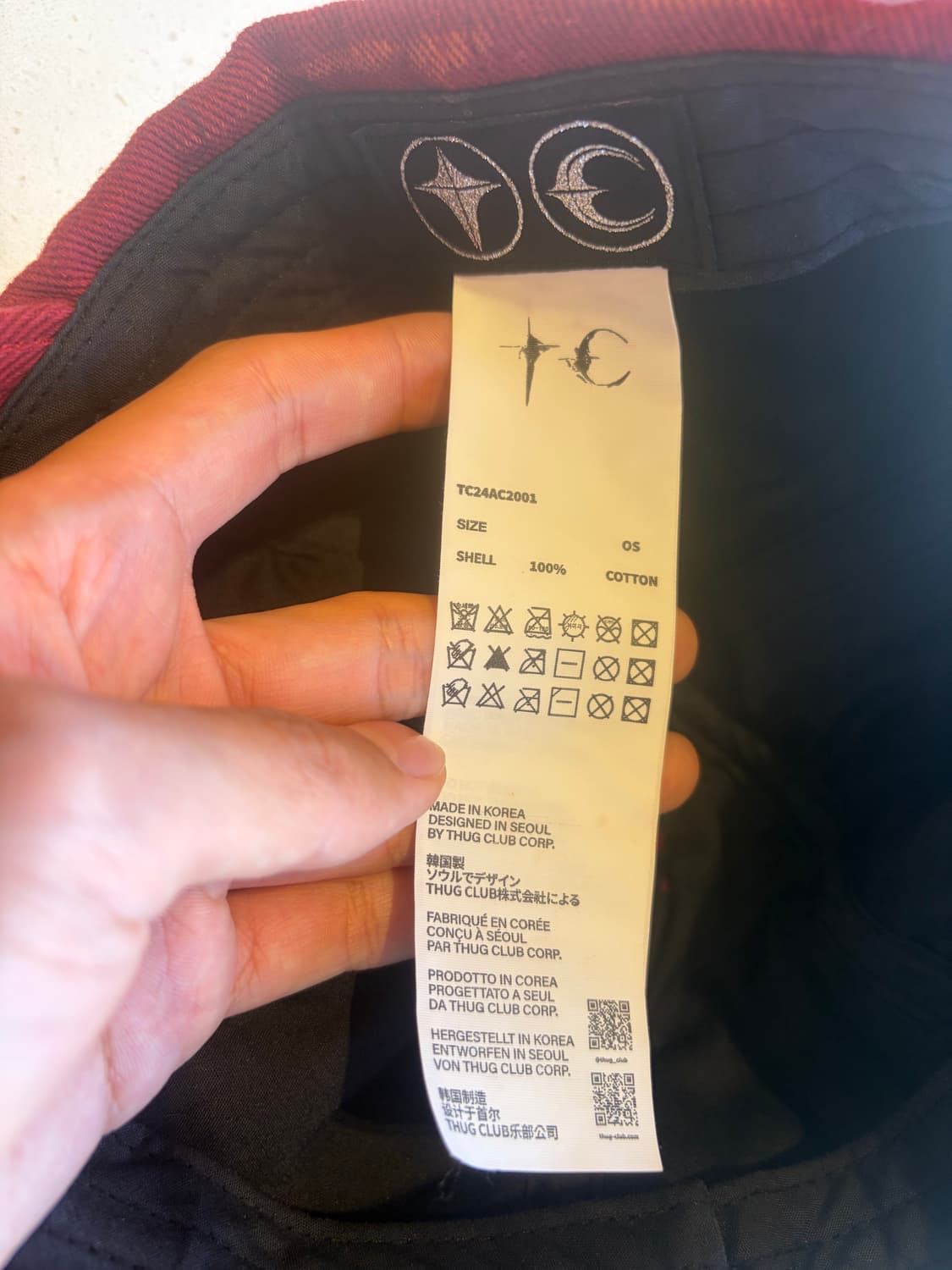 떠그 클럽 쵸퍼 캡 레드 상품이미지2