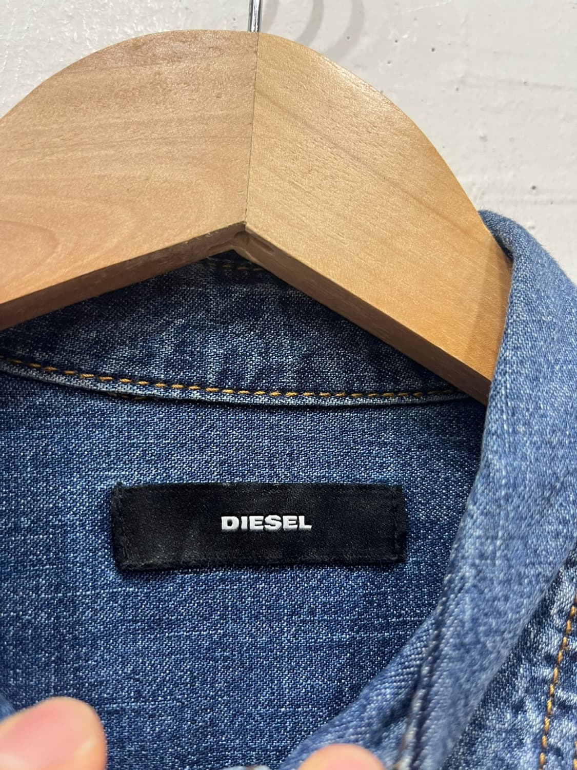 DIESEL 디젤 데님 셔츠  상품이미지4
