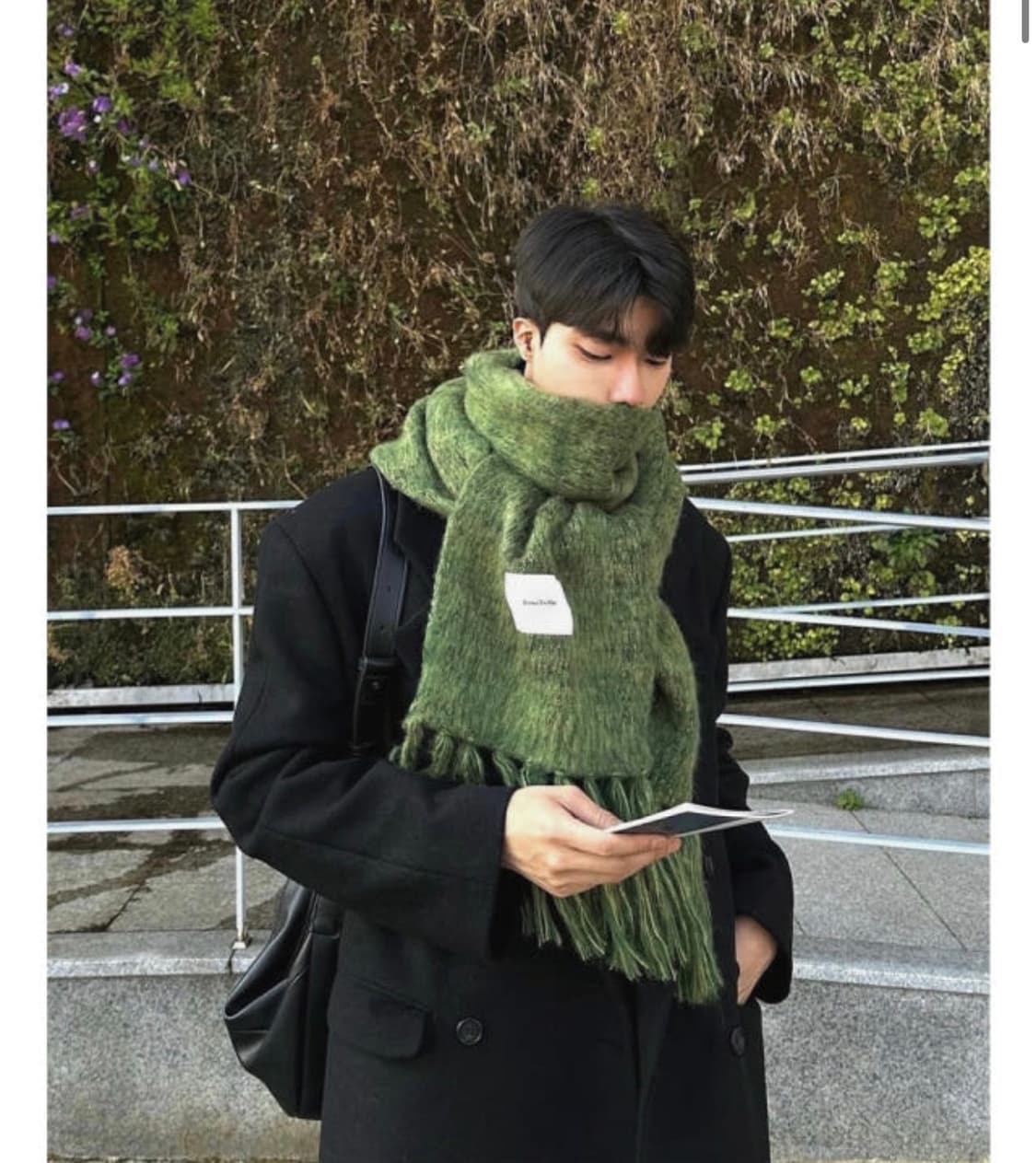 브러쉬 니트 머플러 목도리 상품이미지1