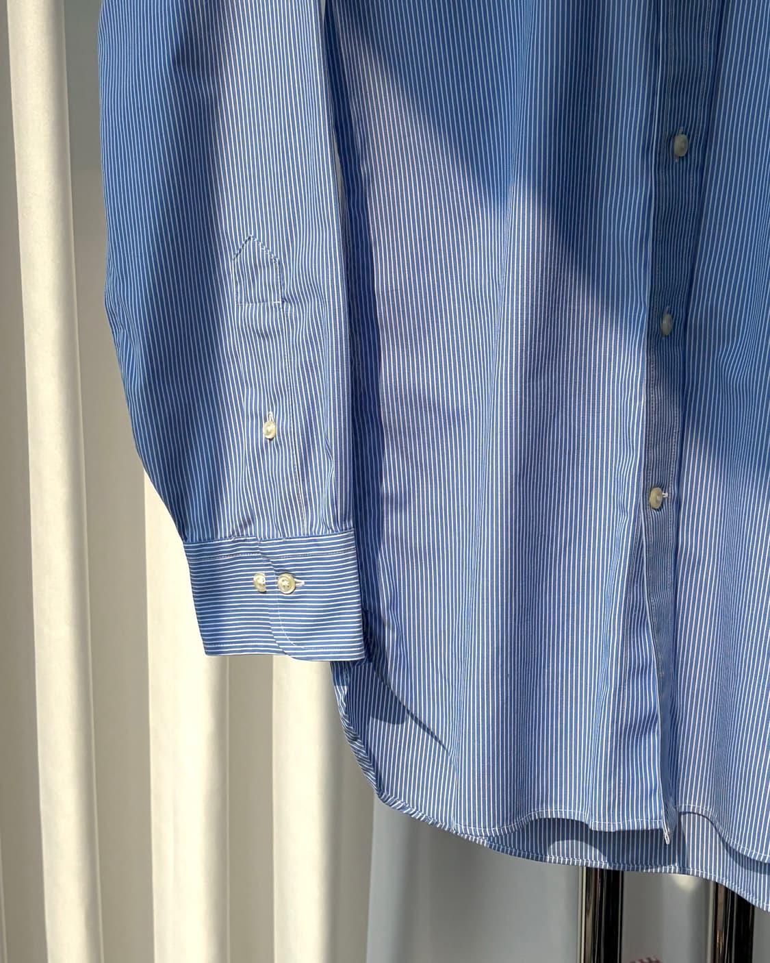 [S]폴로 랄프로렌 슬림핏 이지케어 스트라이프 셔츠 상품이미지6