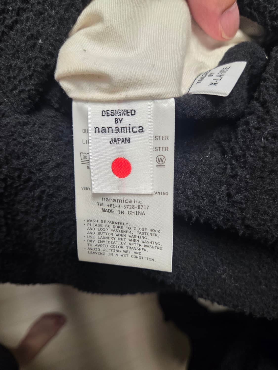 나나미카 리버시블 독 자켓 25시즌 XL팝니다 상품이미지5