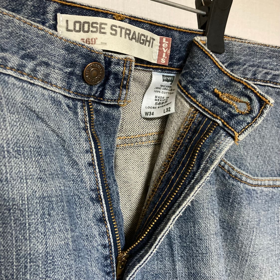 (00's) 리바이스 Mexico 569 데님 청바지 상품이미지3