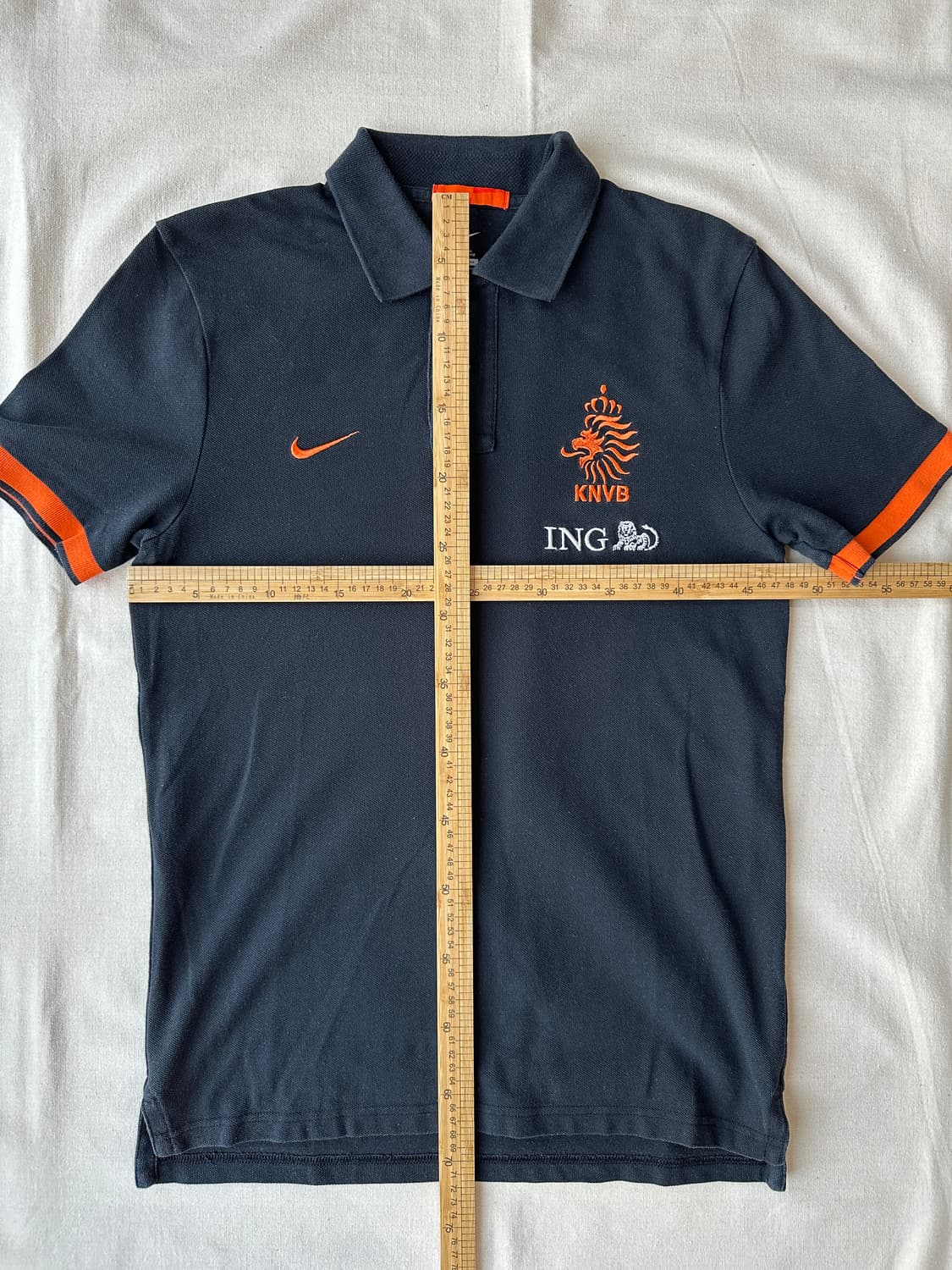 나이키 네덜란드 축구 국가대표 KNVB 카라 반팔티 L 상품이미지10
