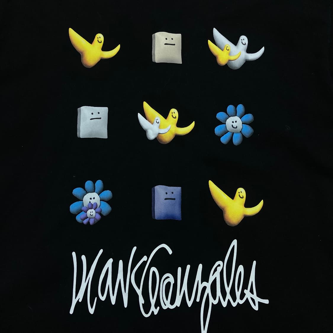 와릿이즌 빅로고 블랙 반팔티 상품이미지2