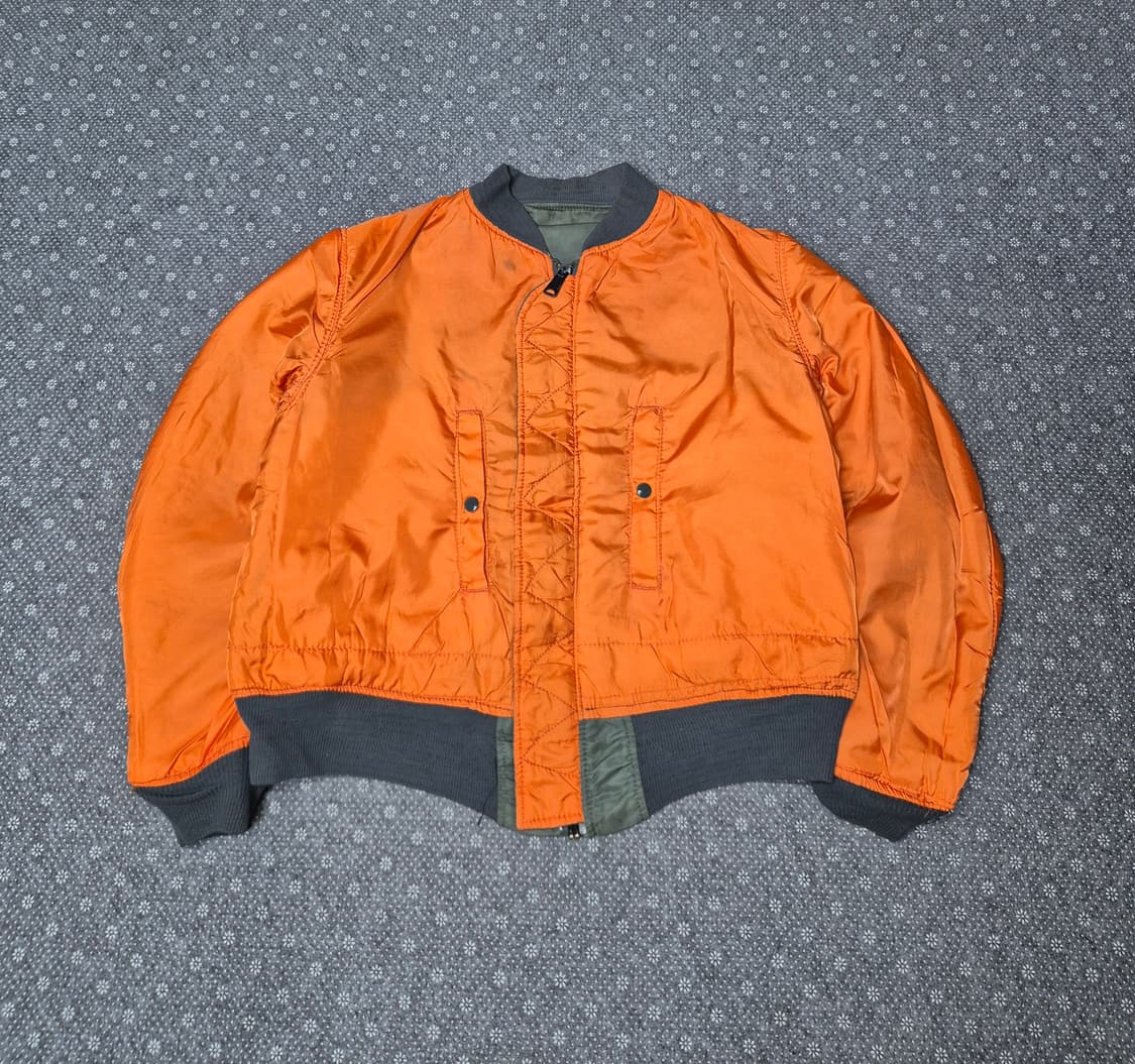 [L]90s US Made 알파인더스트리 MA-1 -277 상품이미지4