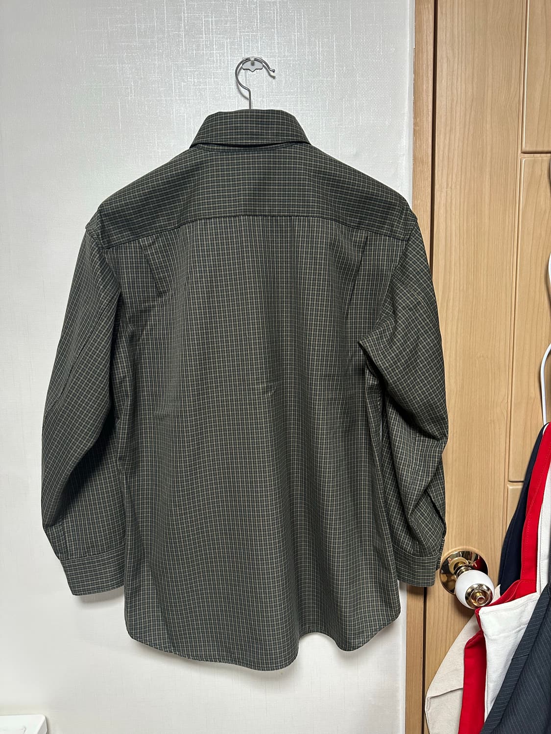 유니클로 트윌워크오버사이즈 셔츠 상품이미지3