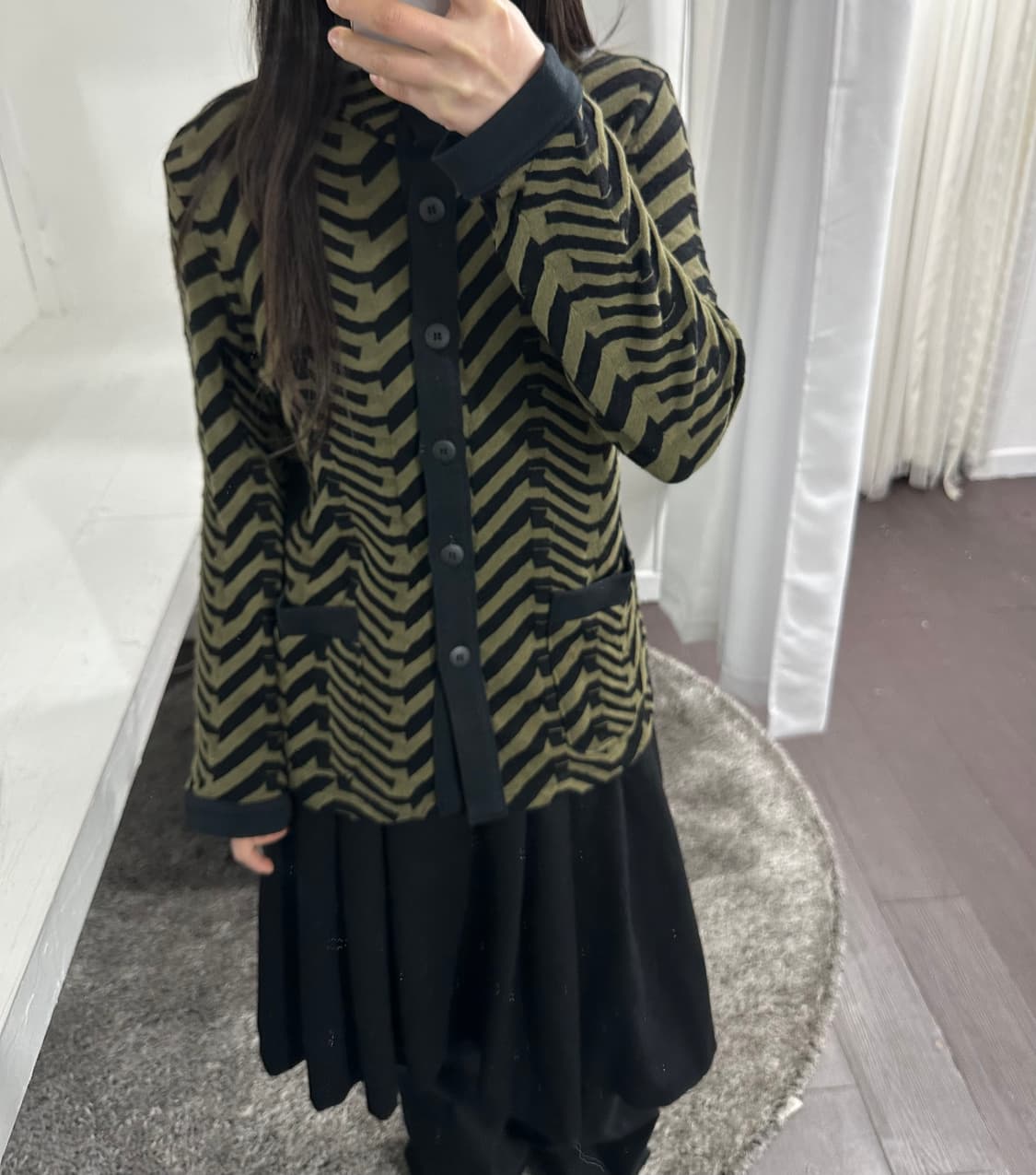 st.vermeer pattern cardigan 상품이미지2