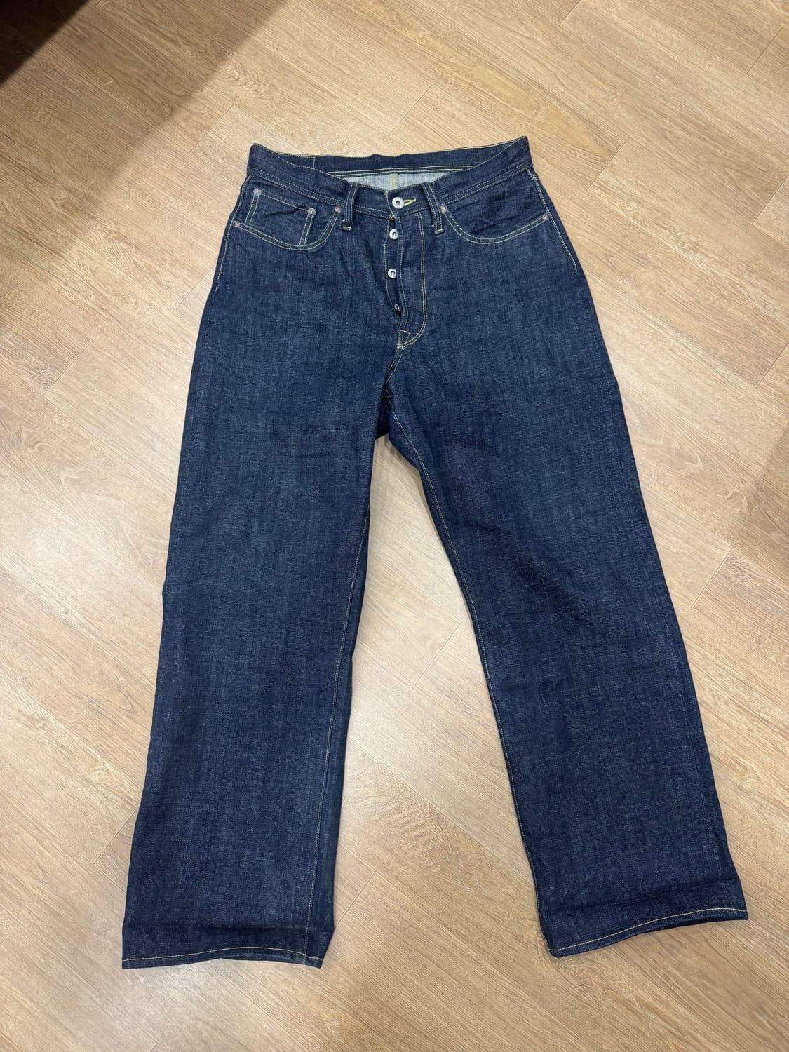 [32]트로피 클로딩1604 Waist Overall Dirt Denim 상품이미지1