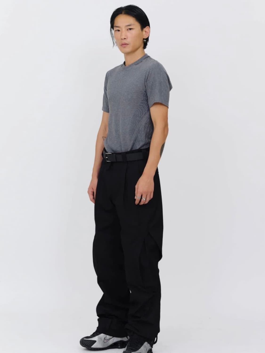 HYEINSEO Cargo pants black 상품이미지1