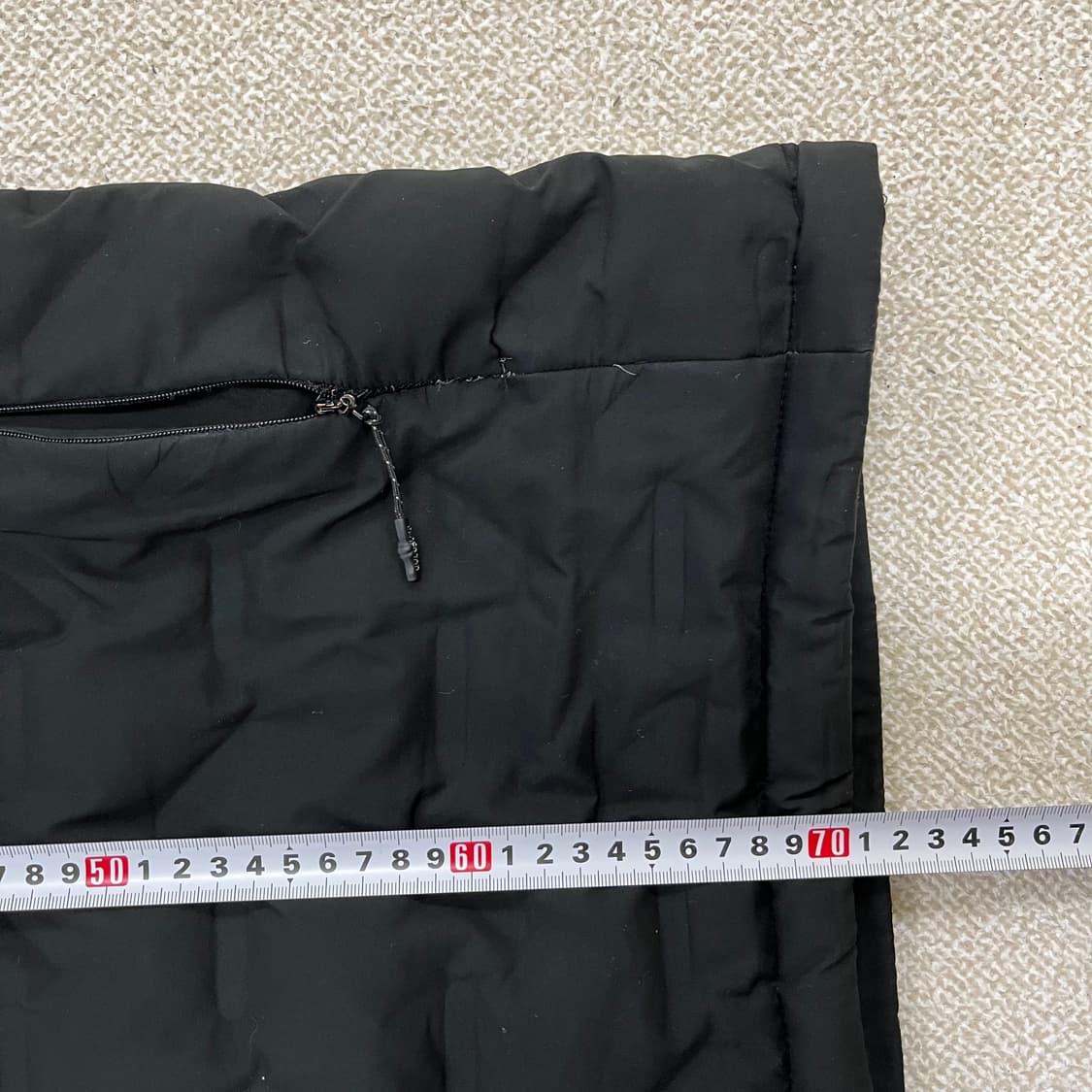 [120] 블랙야크 구스다운 경량 퀄팅 패딩 자켓 (지퍼고장) 0105M 상품이미지6