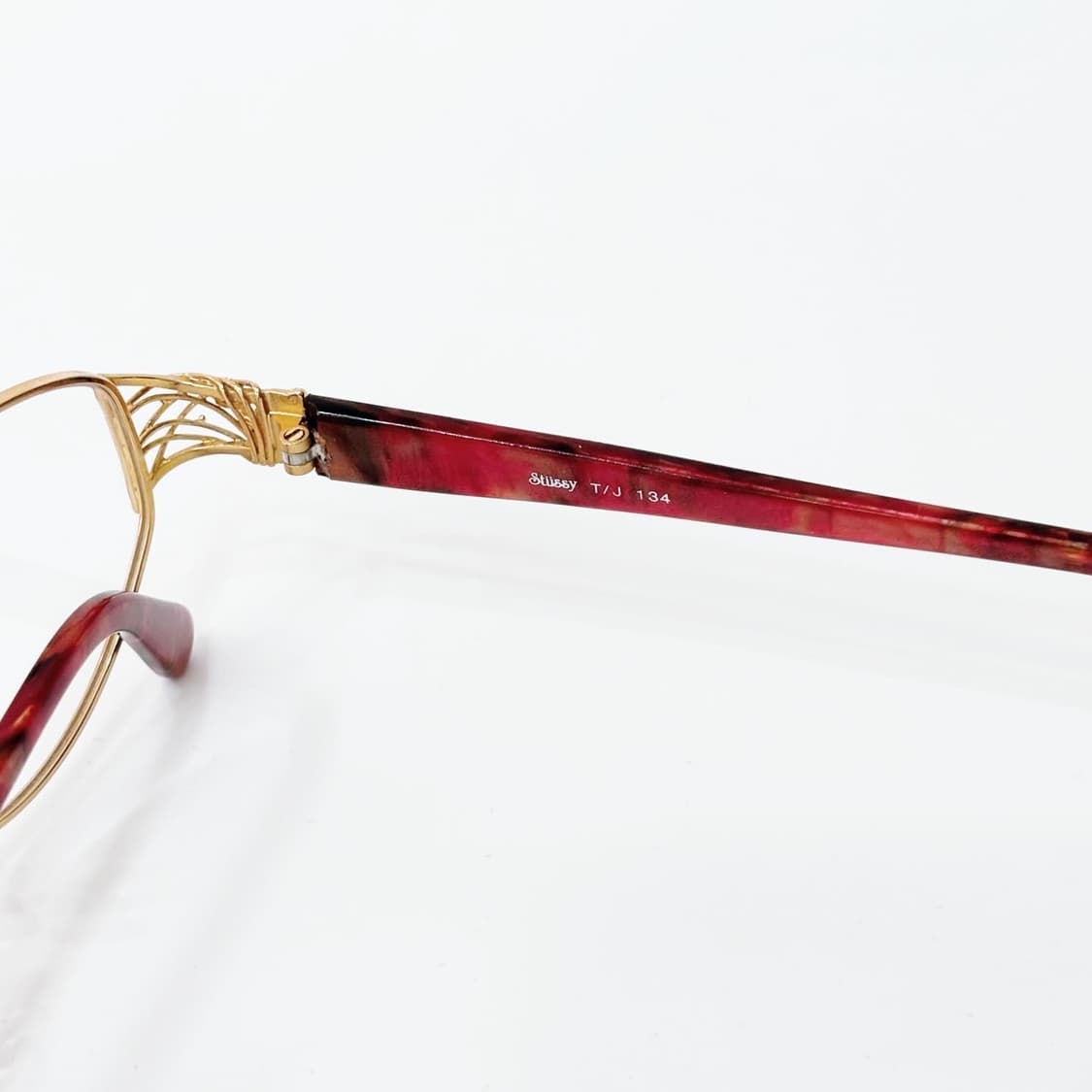 STUSSY 골드 데드스탁 빈티지안경 상품이미지4