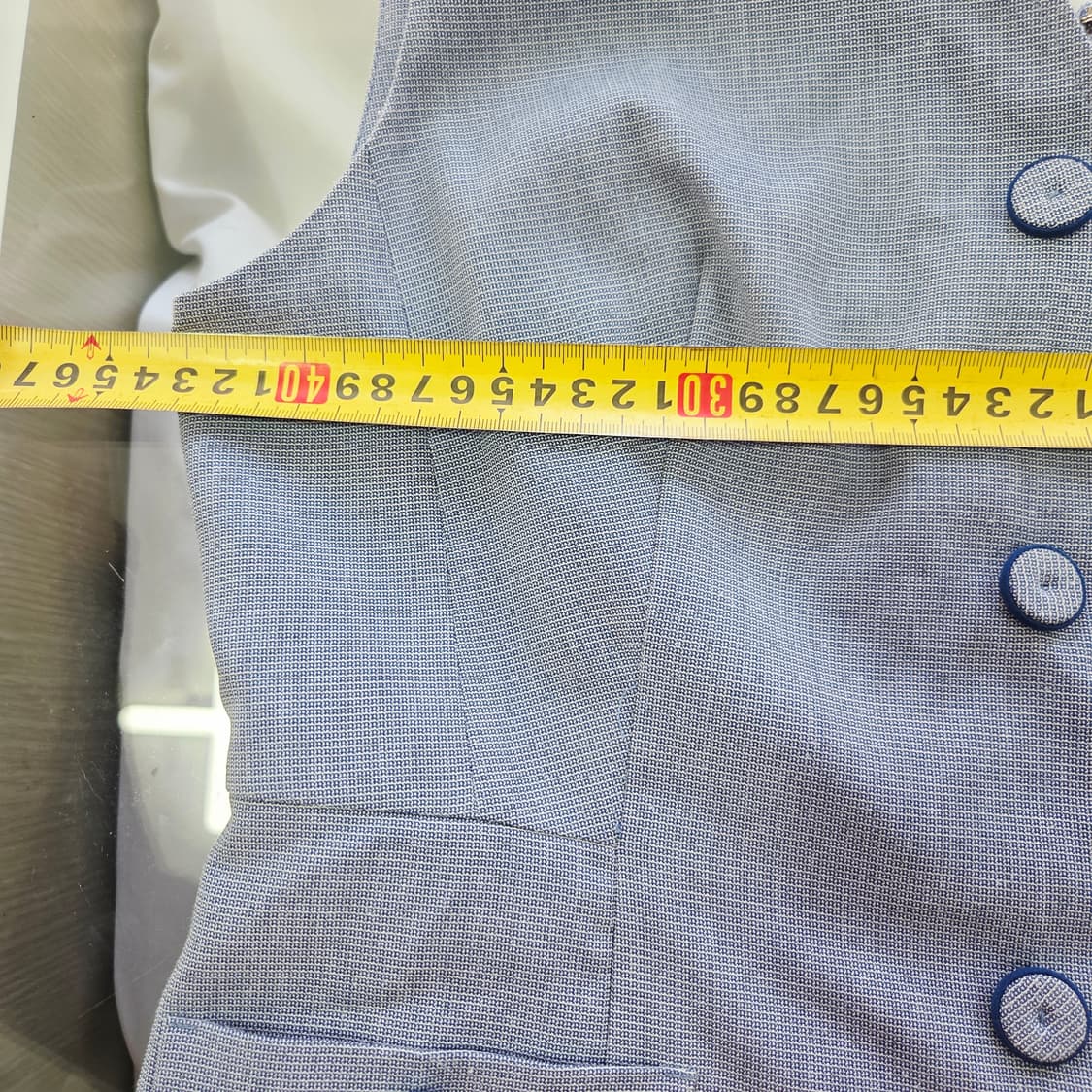 [KENNETH LADY] 케네스레이디 블루 버튼 원피스 여성 66 상품이미지7