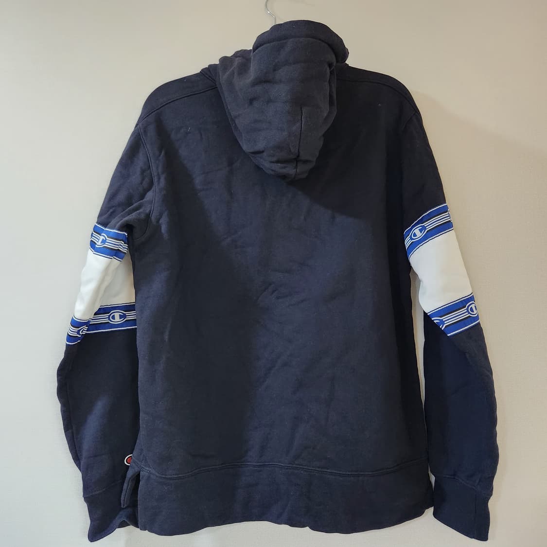 챔피온 암패치 로고 반집업 후드티 S(L) 상품이미지4