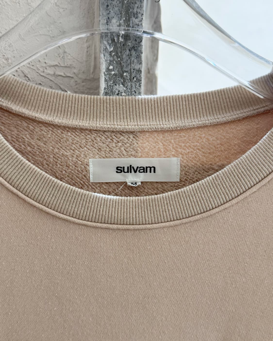 sulvam 절개 디테일 스웻셔츠 상품이미지4