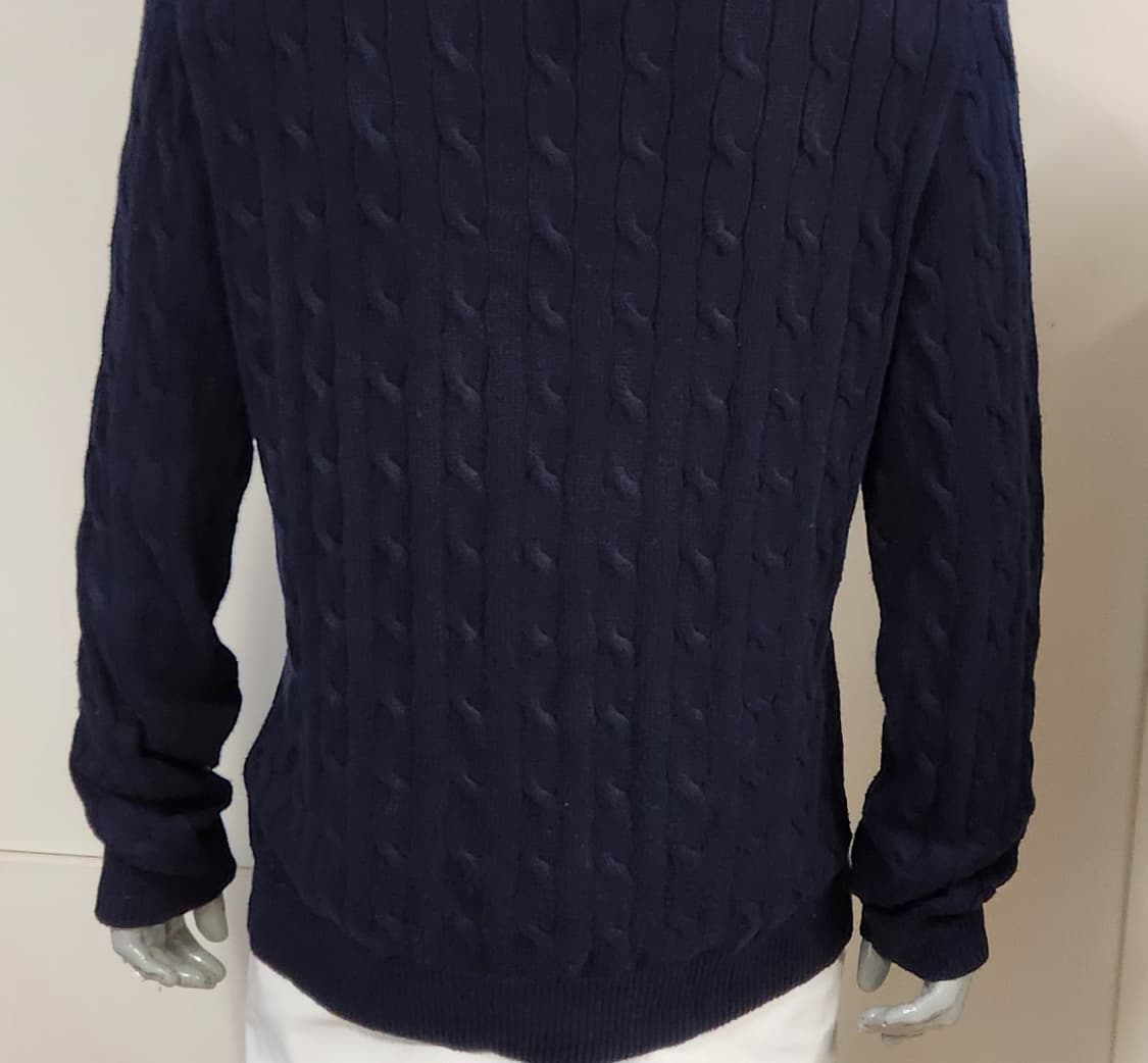 폴로 랄프로렌  신형 꽈배기 니트 집업 L (105추천해요) 상품이미지2