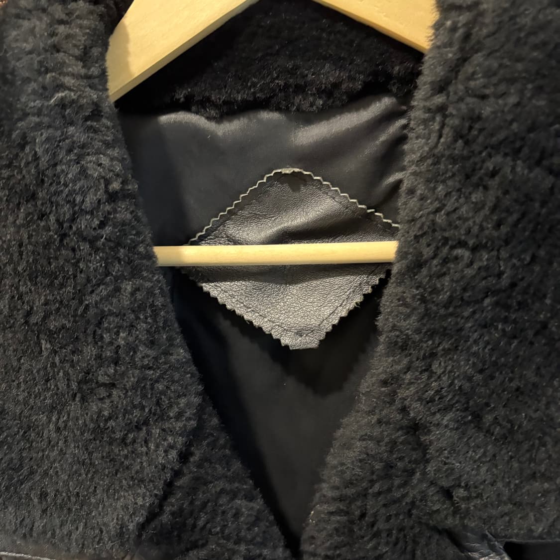 빈티지 양가죽 봄버 무스탕 자켓 상품이미지4