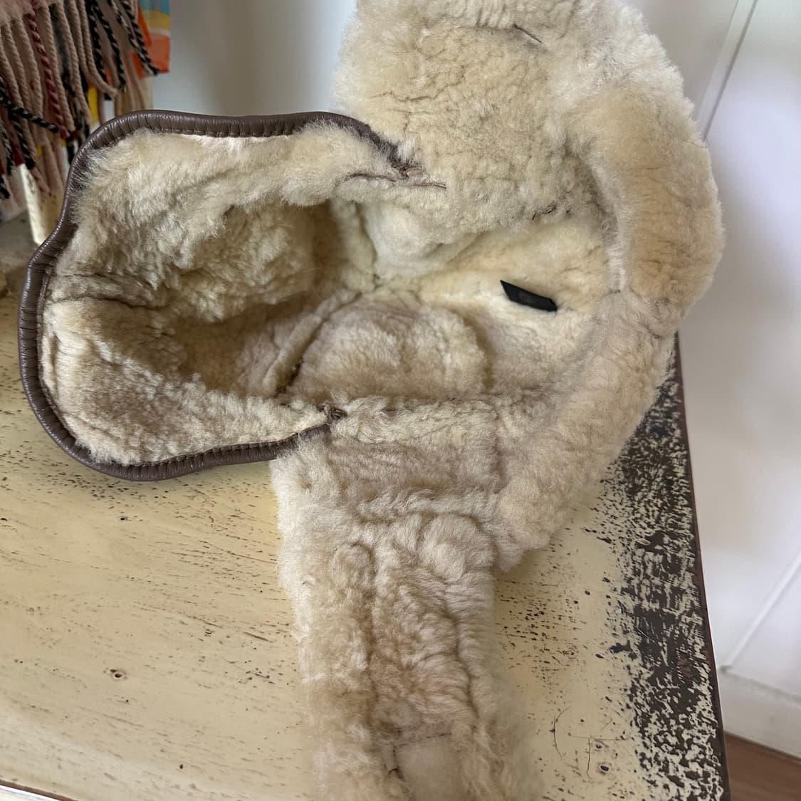 우먼free 뉴질랜드 오리지날 양털 군밤 모자 상품이미지2