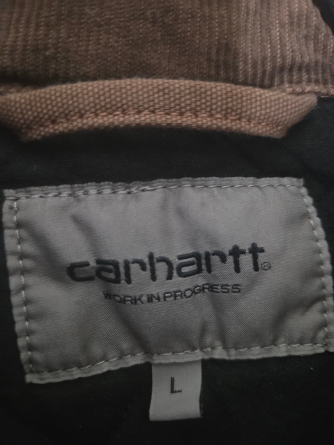 칼하트 윕 스탠톤 자켓 초콜릿 스톤 다이드 L 상품이미지6