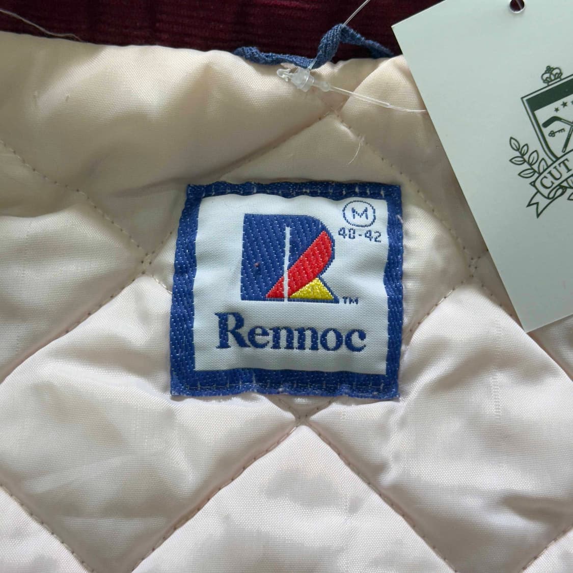 90s Rennoc 코듀로이 바시티 자켓 상품이미지5