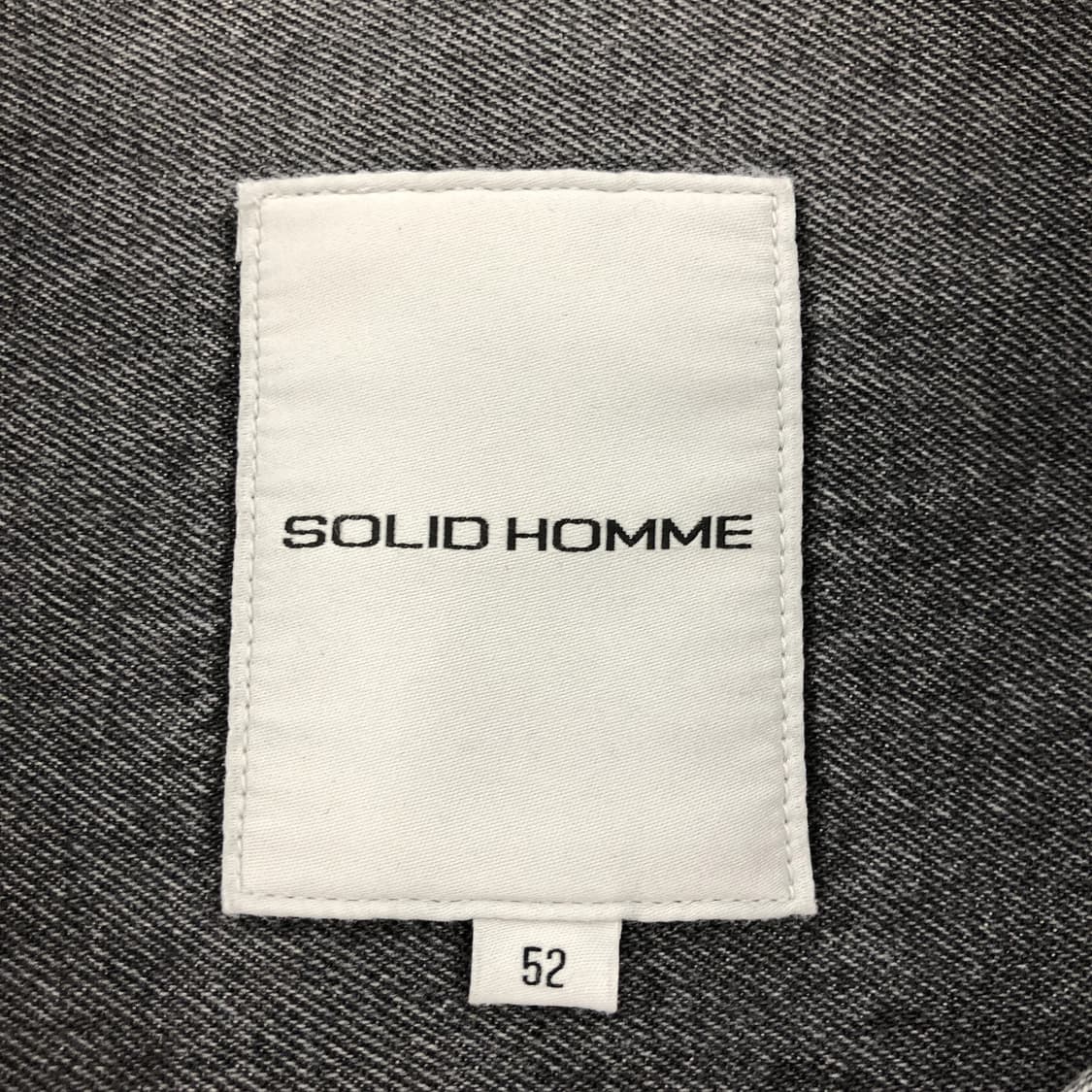 솔리드옴므 그레이 데님자켓 52  상품이미지5