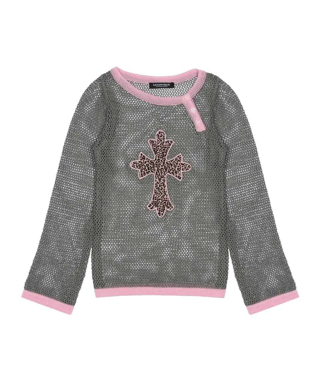 러즈이즈트루 SM CROSS MESH KNIT 상품이미지2