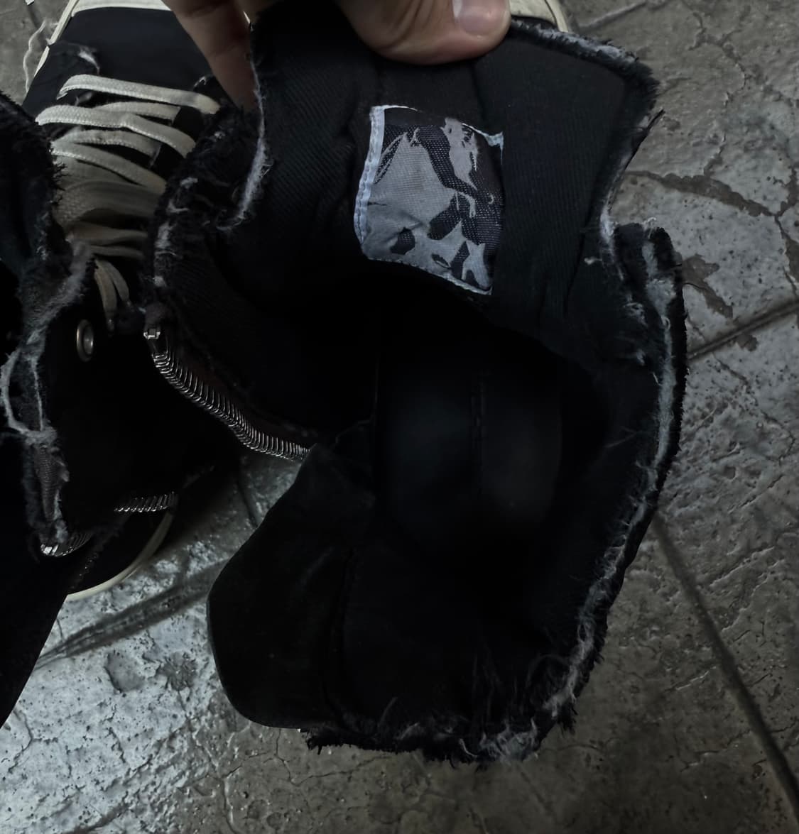 릭오웬스 컨버스 라몬즈 43 상품이미지5