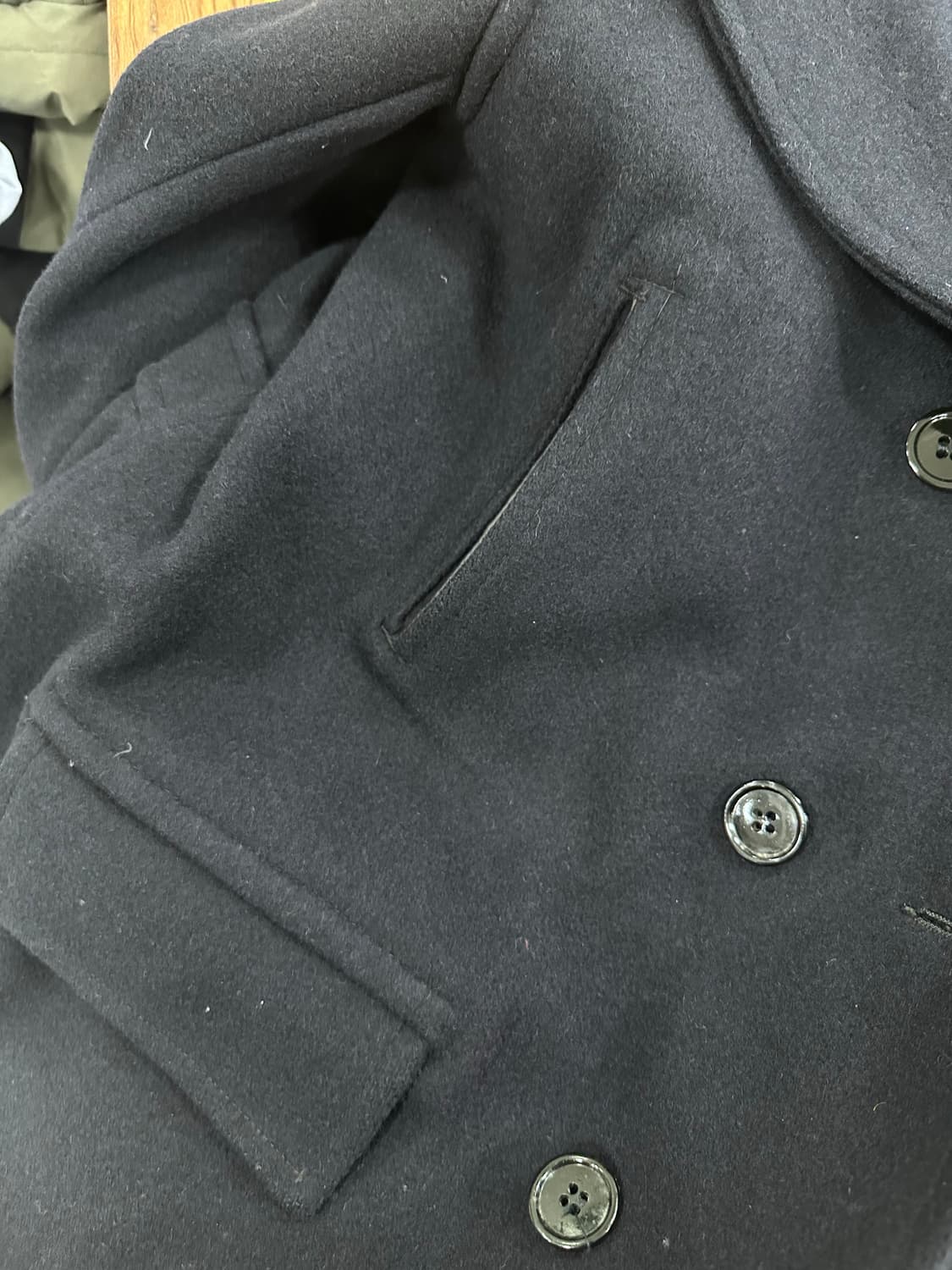 50s sure-fit 네이비 피코트 40(킨지상에게 구매) 상품이미지7