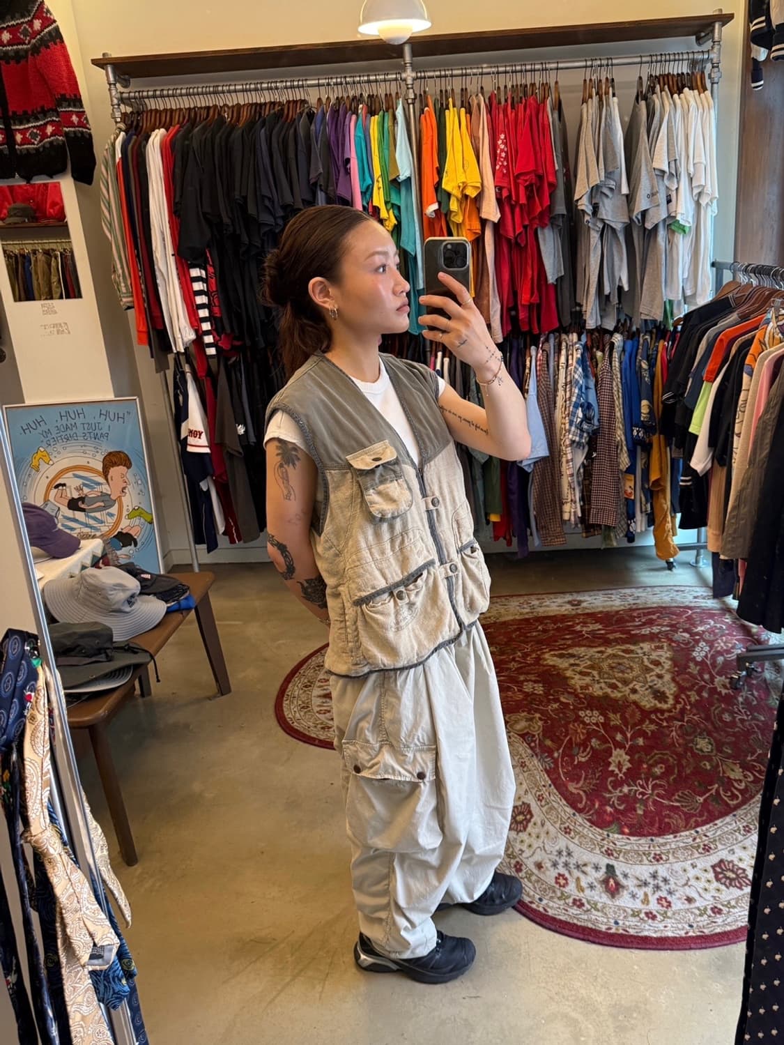 Camel vest 상품이미지7