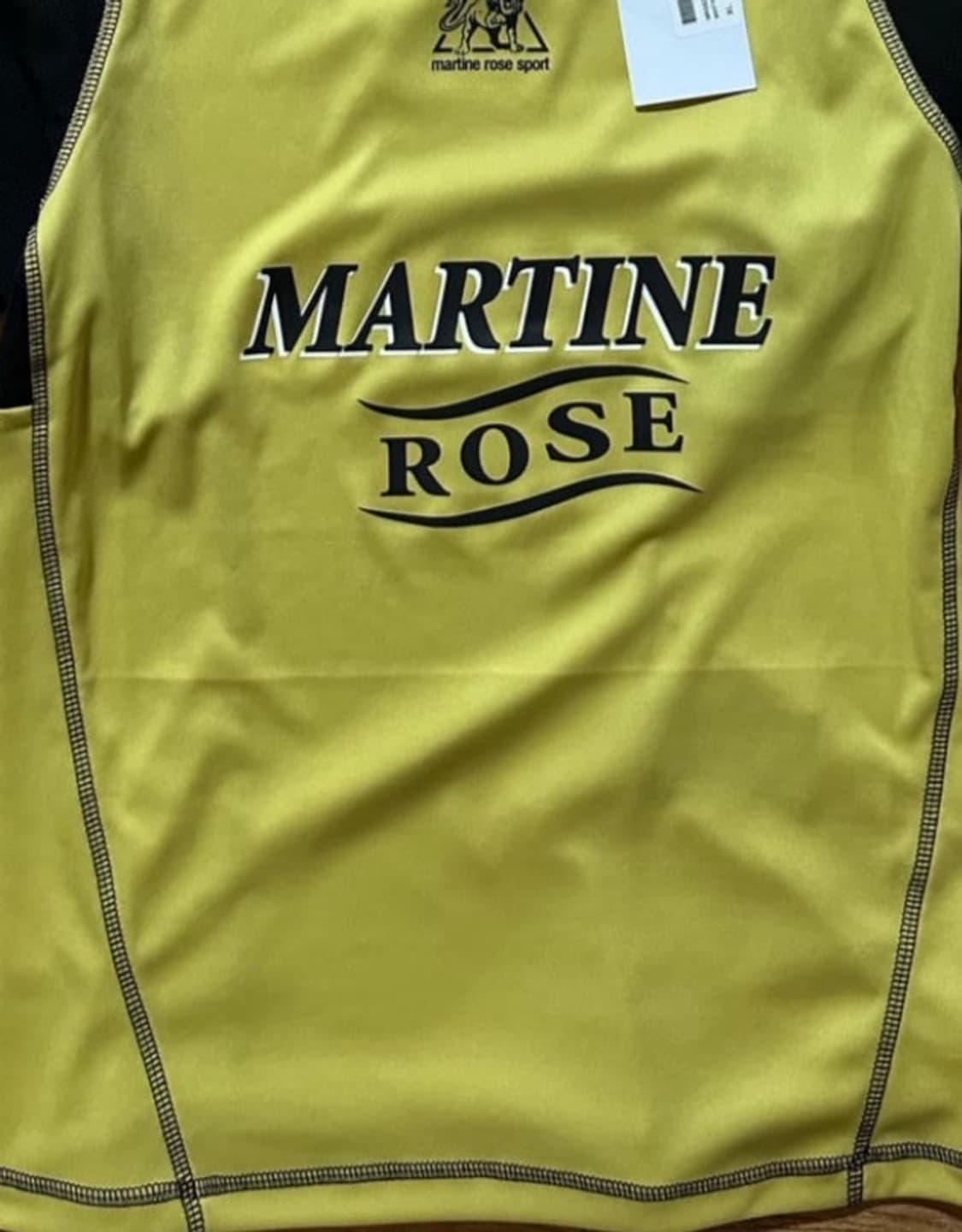 마틴로즈 풋볼 슈렁큰 로고 반팔 XL 상품이미지8