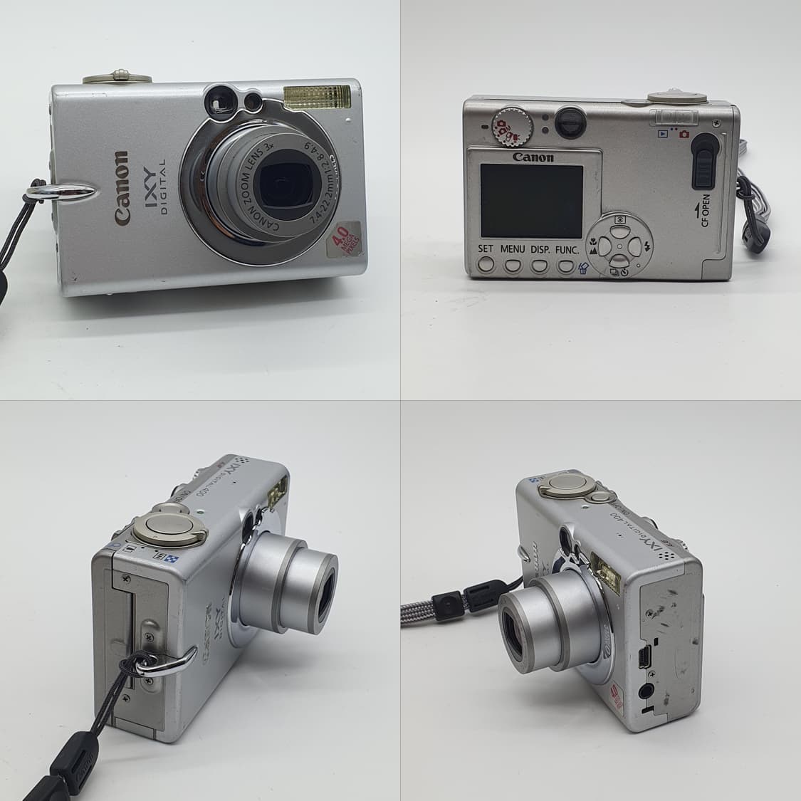 작례⭕️ 캐논 IXY 익시 디지털 400 소프트 메탈 실버 🌫️ 상품이미지2