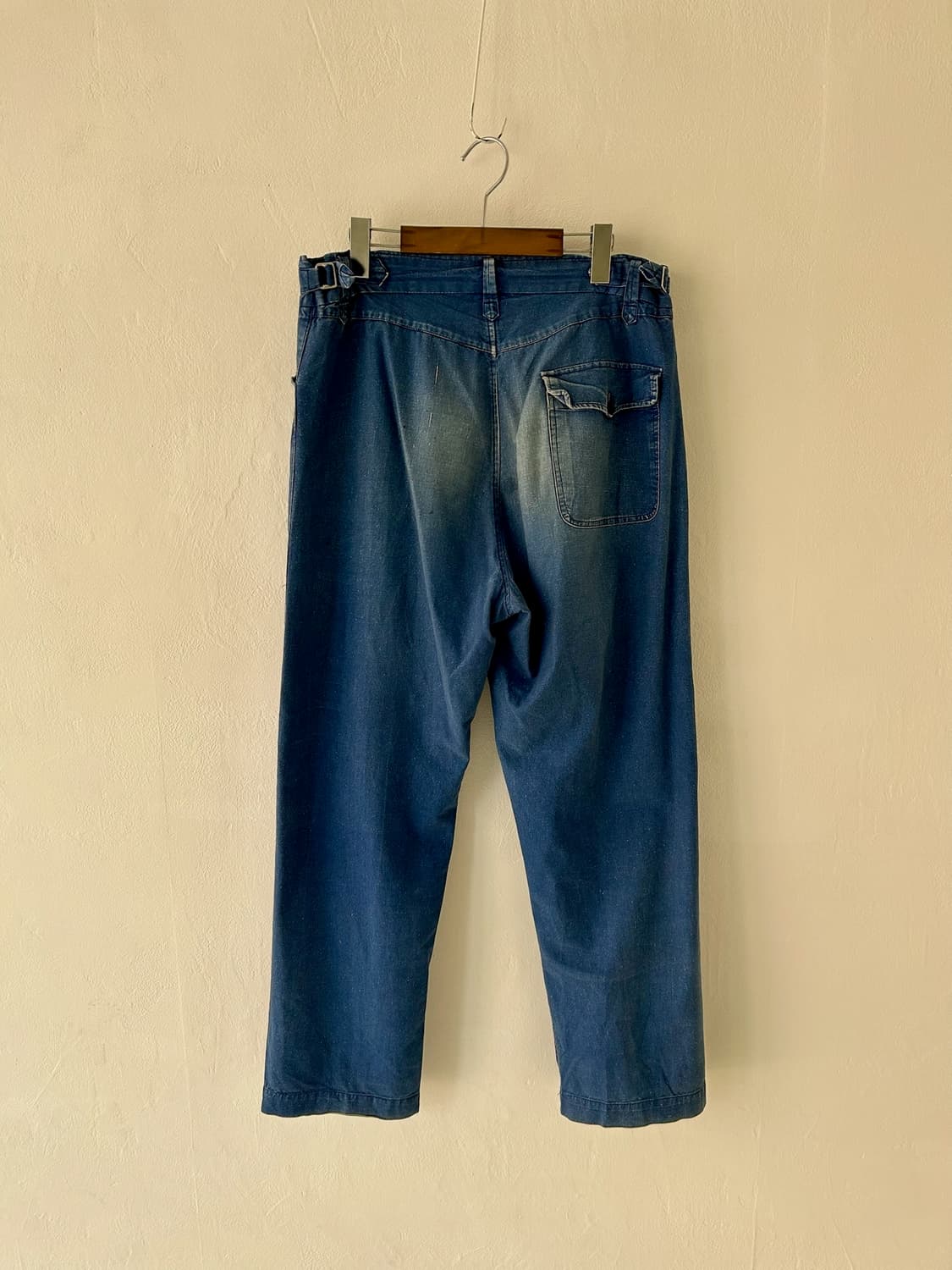 Old French Work Utility Faded Pant. 상품이미지10