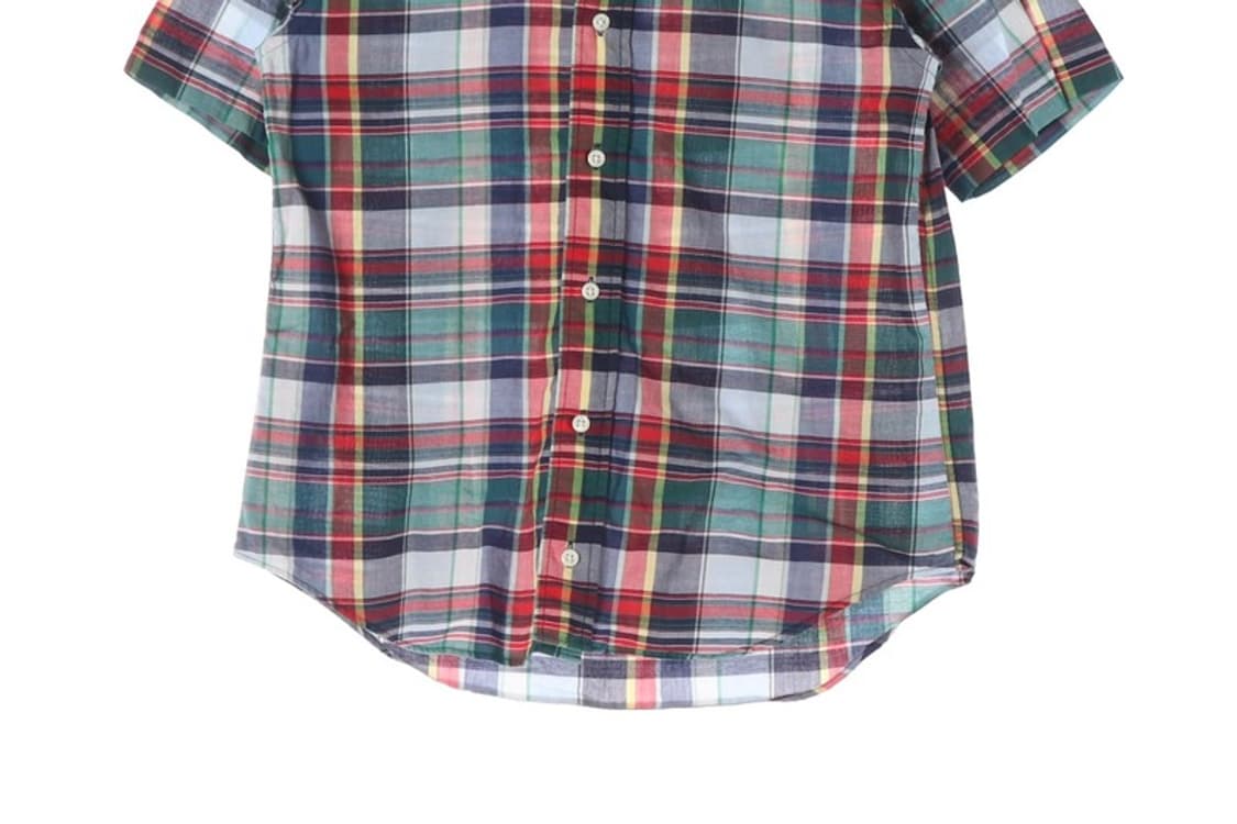 폴로 랄프로렌 키즈 멀티 체크 반팔 셔츠 140 상품이미지4