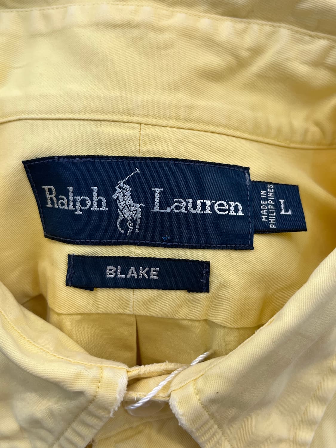 폴로 랄프 로렌 블레이크 셔츠 옐로우 상품이미지7
