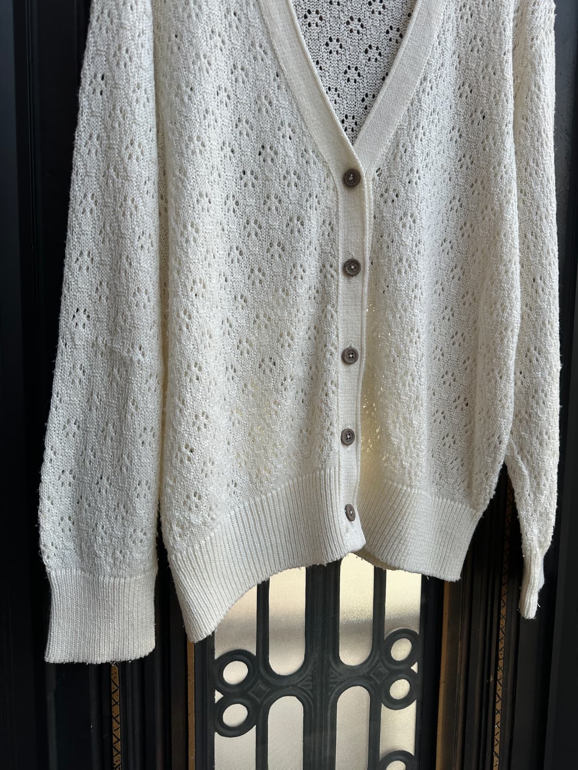 punching lace cardigan 상품이미지2