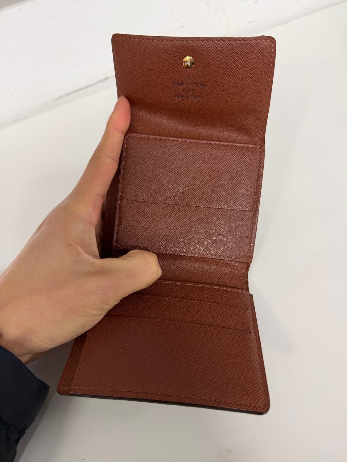 정품) 루이비통 모노그램 여성 반지갑  상품이미지5