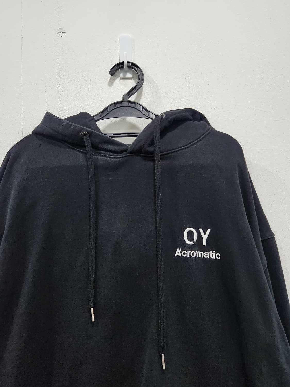 [F] 오와이 OY 자수 로고 후드티 오버핏 프리사이즈 무신사브랜드 상품이미지3