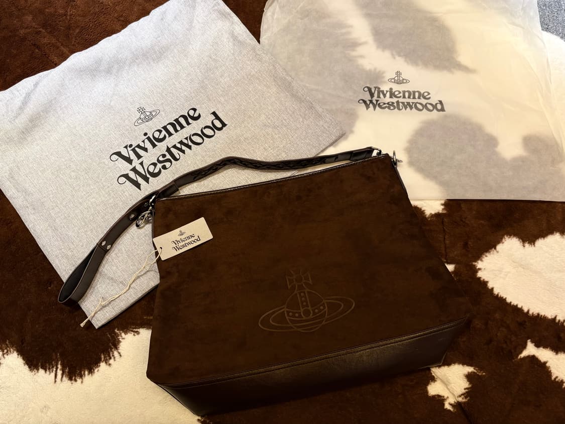 비비안웨스트우드 브라운 낸시 호보백 숄더백 상품이미지2