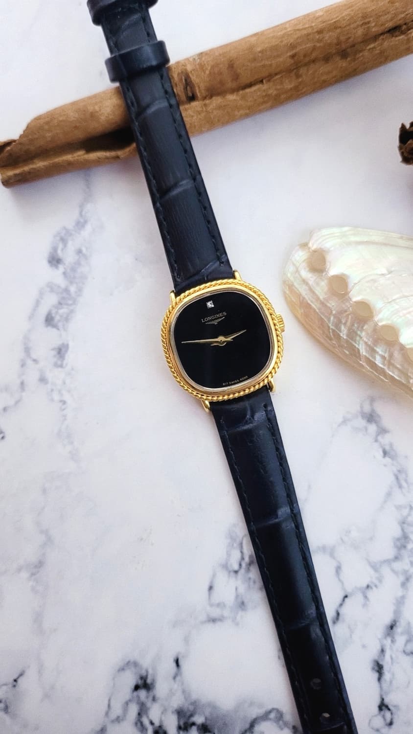 [특가상품]정품 론진 빈티지 817.4336 원포인트 다이아 로프 베젤 상품이미지2