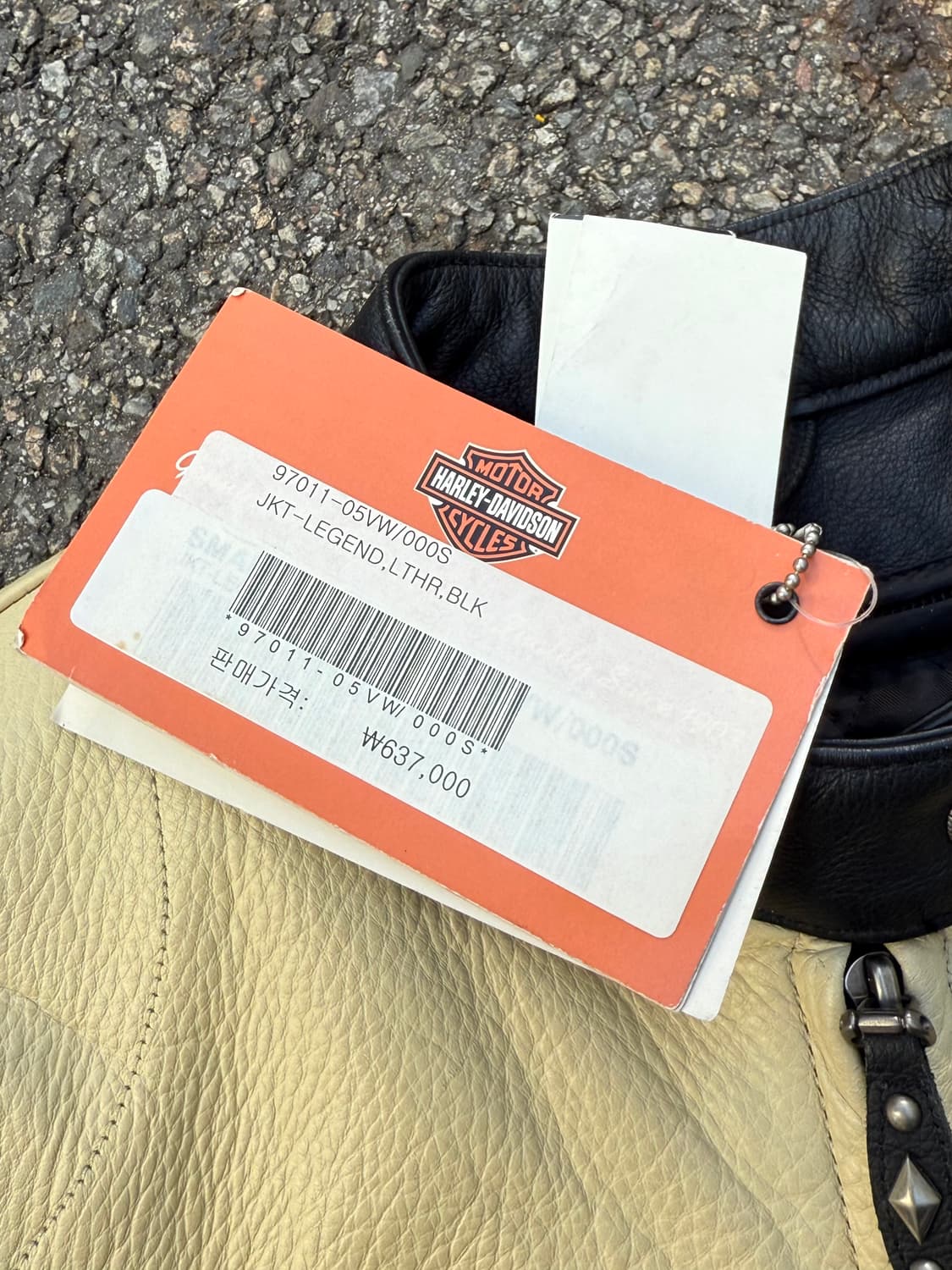 00s 데드스탁 할리데이비슨 레더자켓 상품이미지6