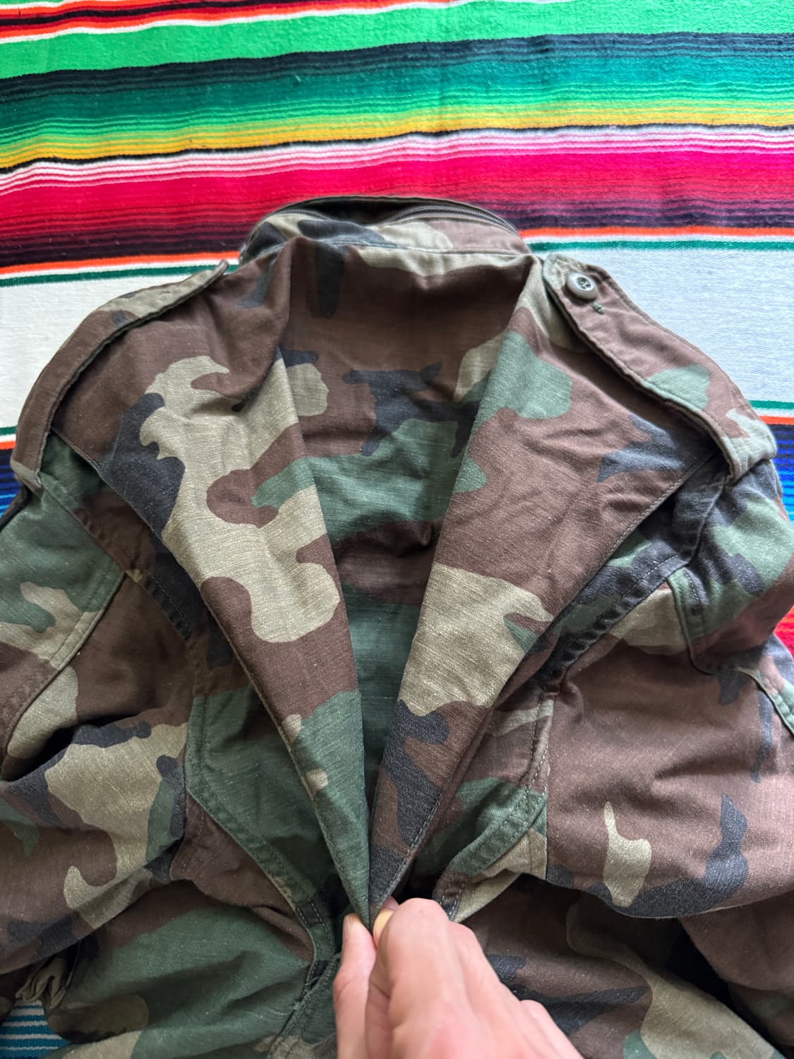 80s US Army M65 우드랜드 필드자켓 상품이미지9