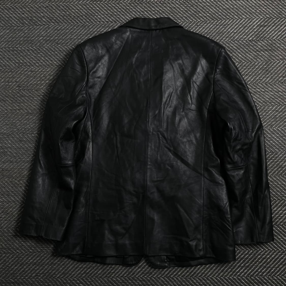 ELK NOSAMOURS 램스킨 가죽 블레이저 블랙 y 4405 상품이미지7