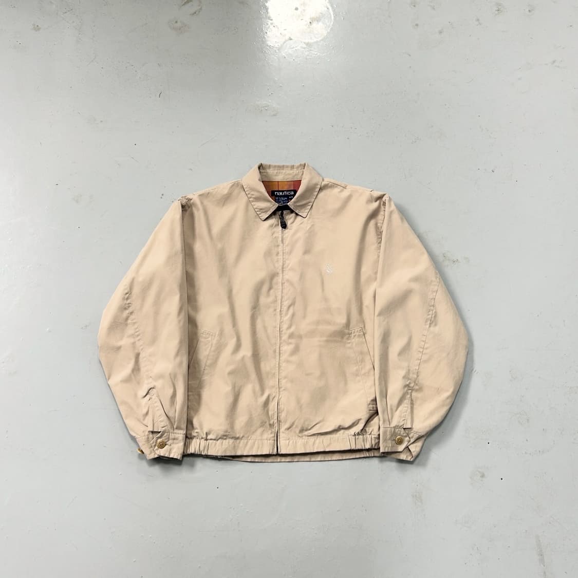 90‘s 노티카 베이지 로고 폴리쉘 상품이미지1