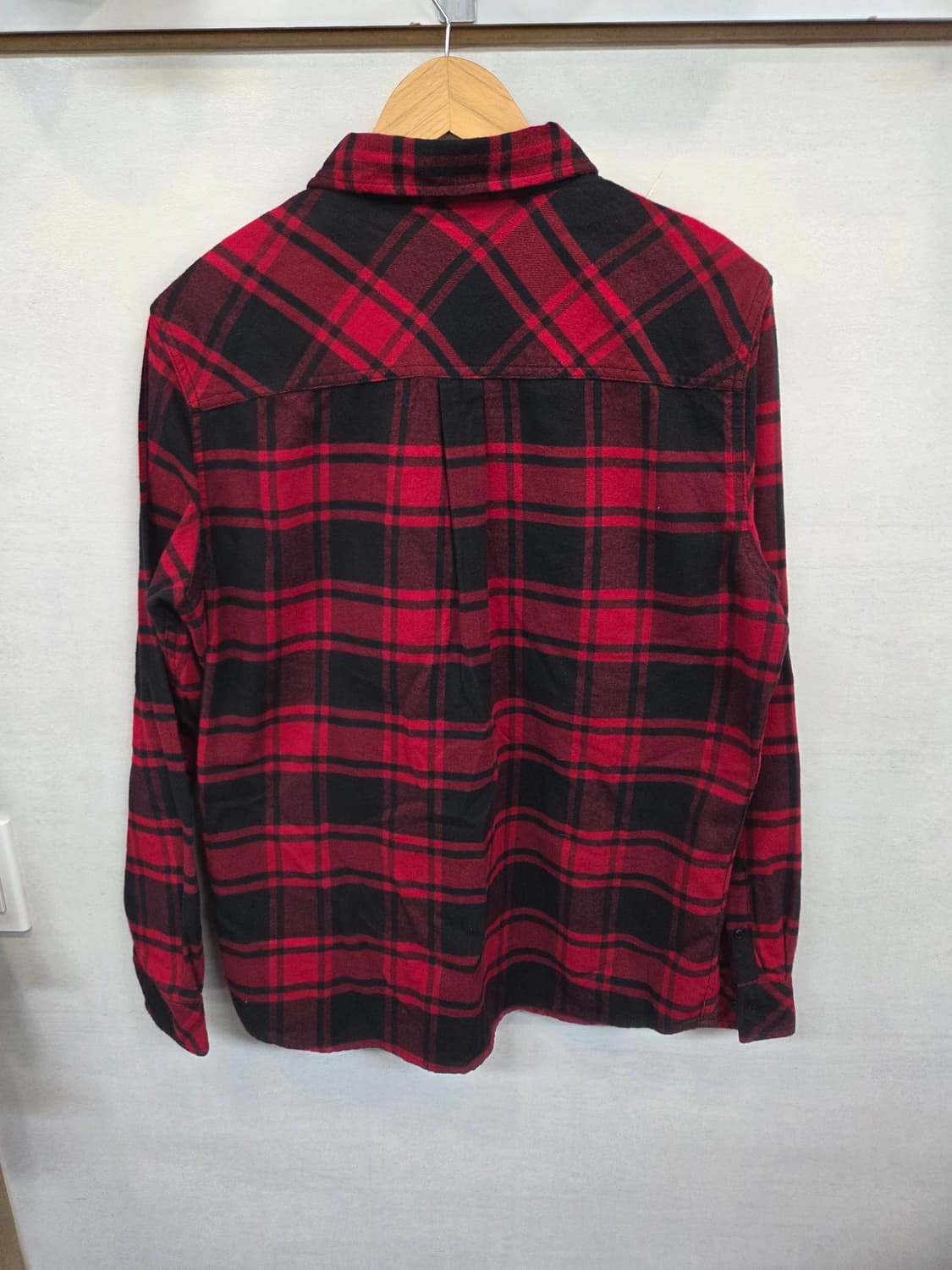 에비수 타탄체크 플란넬 셔츠 긴팔 105 상품이미지2