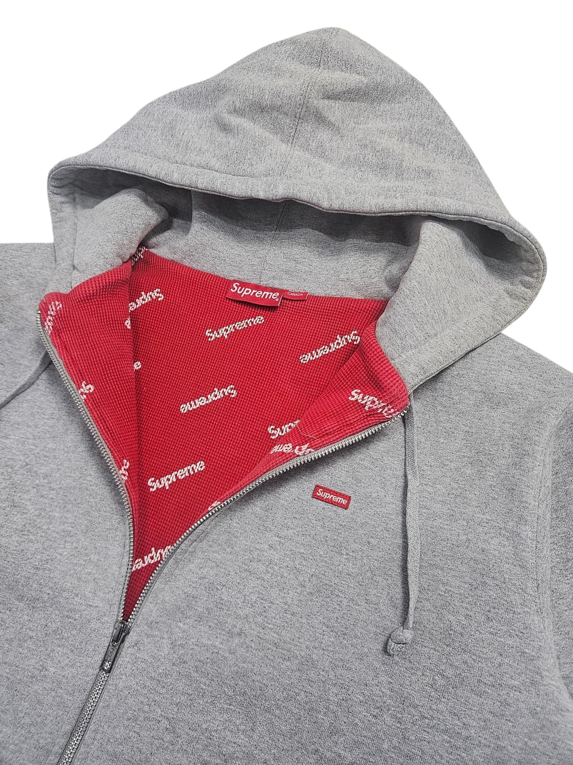 슈프림 박스 로고 써멀 후드집업 상품이미지3