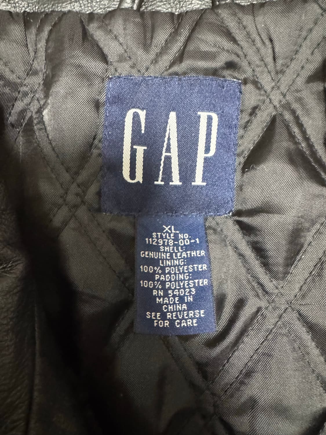 90s 올드갭 레더 old gap leather 상품이미지3