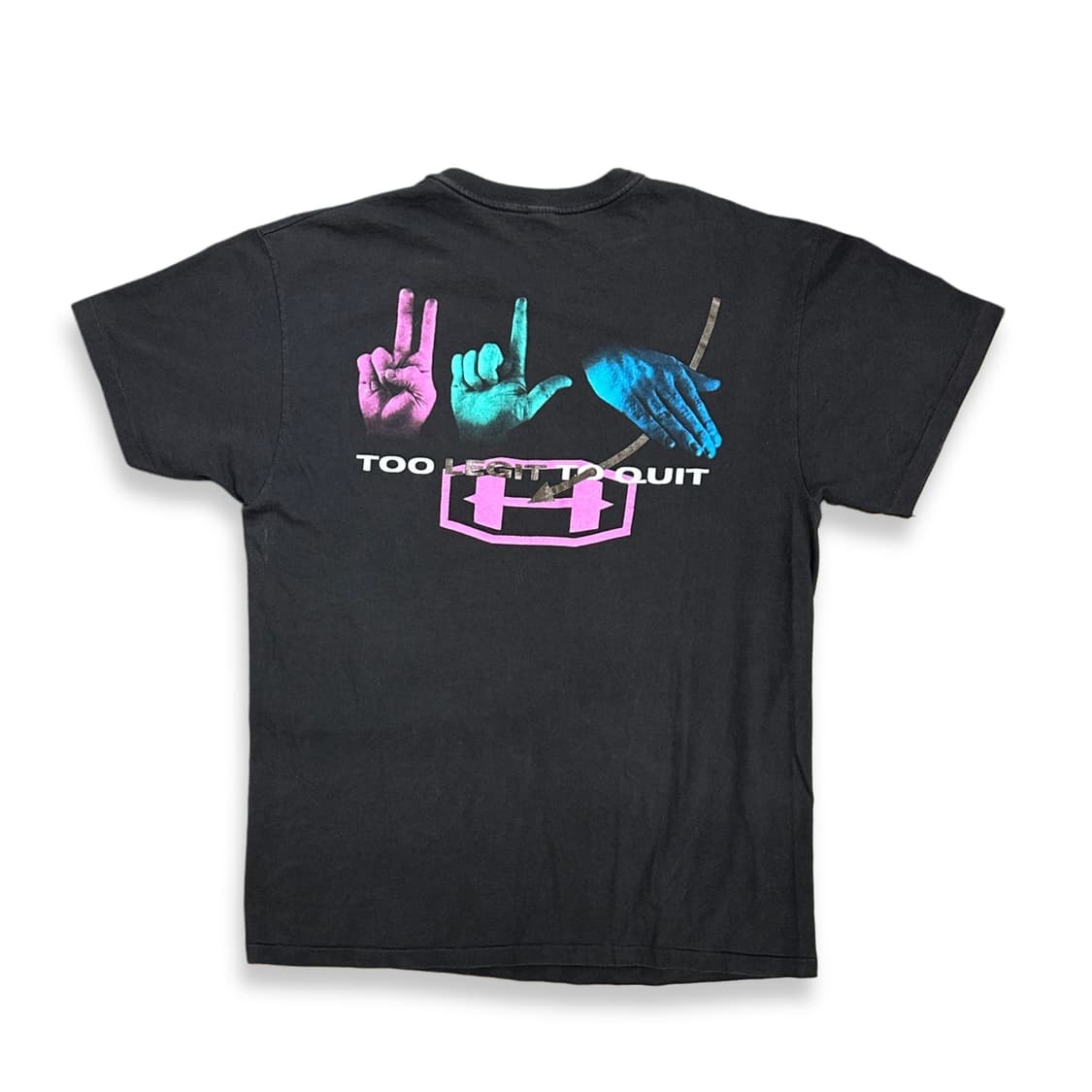 92' McHammer  'Too legit to Quit' 티셔츠 XL 상품이미지2