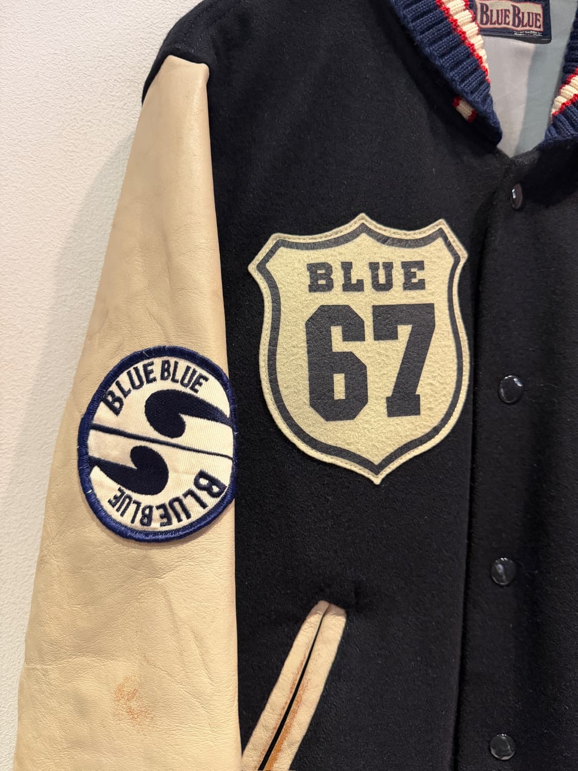 BLUE BLUE 바시티 자켓 (Made In Japan) 상품이미지4